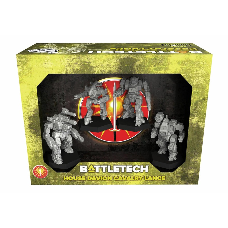 BattleTech: House Davion Cavalry Lance Force Pack
