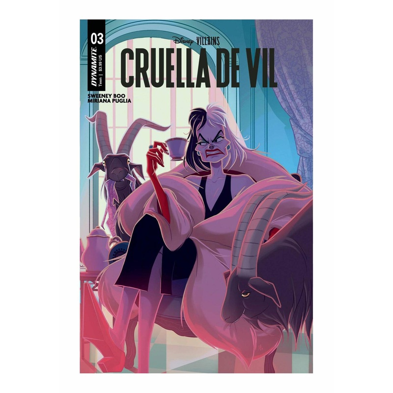 Disney Villains Cruella De Vil #3 Cover A Boo Variant