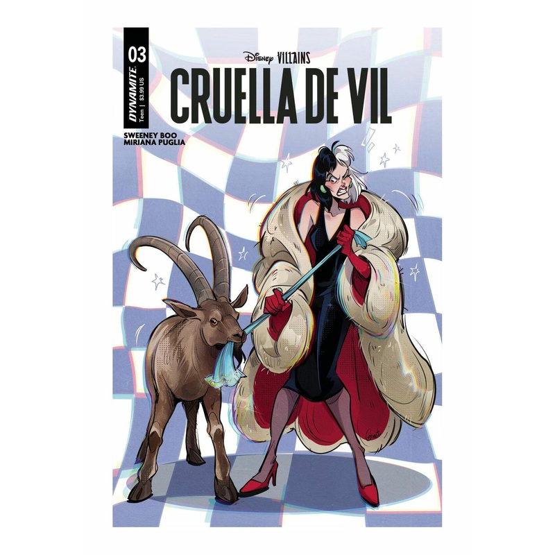 Disney Villains Cruella De Vil #3 Cover C Lusky Variant
