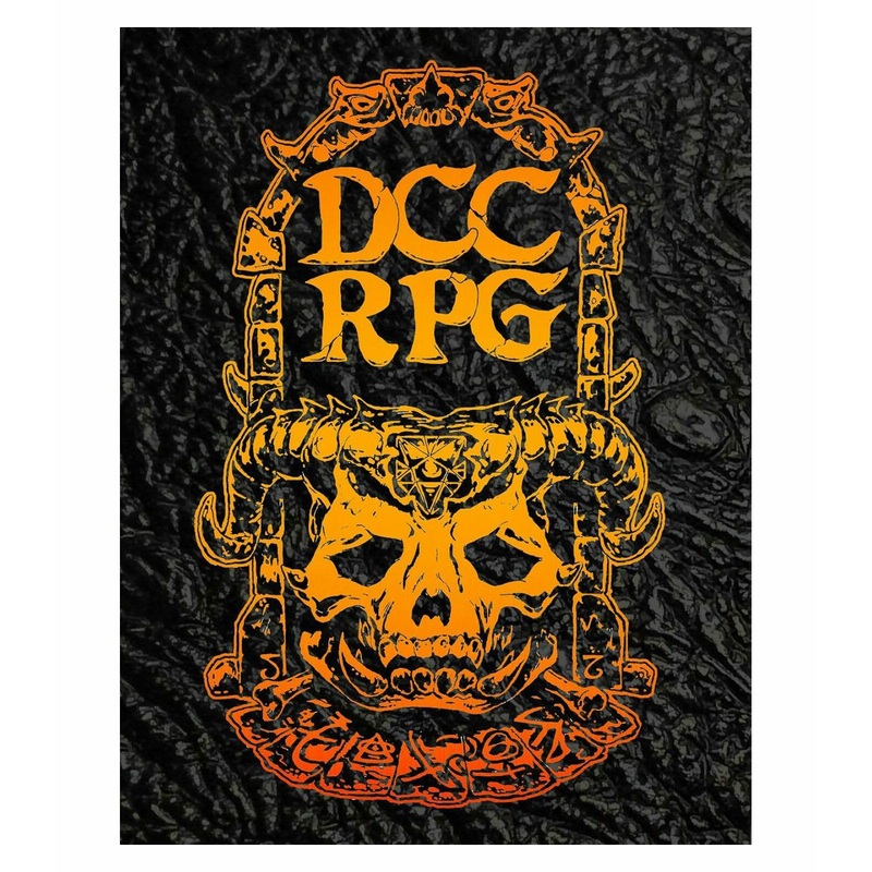 Dungeon Crawl Classics RPG: Core Rulebook (Demon Skull Monster Hide Edition)