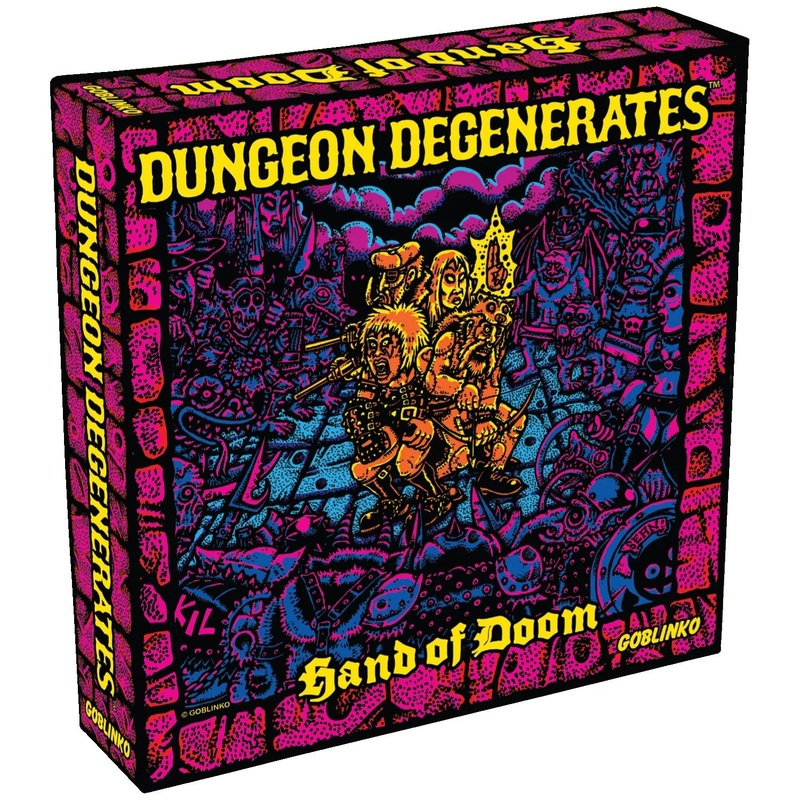 Dungeon Degenerates: Hand of Doom Board Game