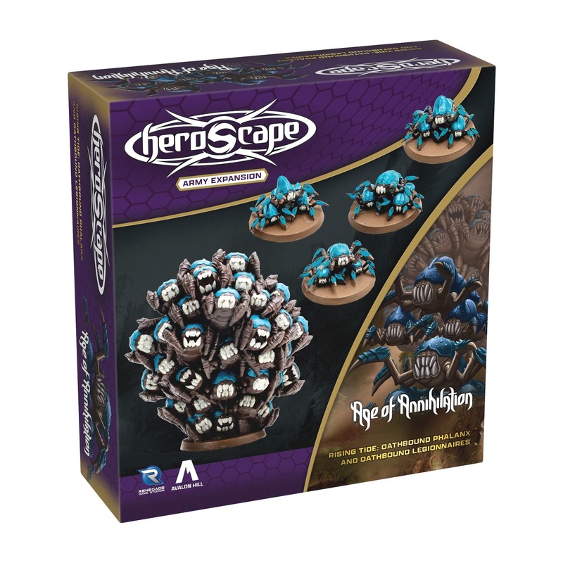 Heroscape: Rising Tide - Oathbound Phalanx & Oathbound Legionnaires Army Expansion (UNPAINTED)
