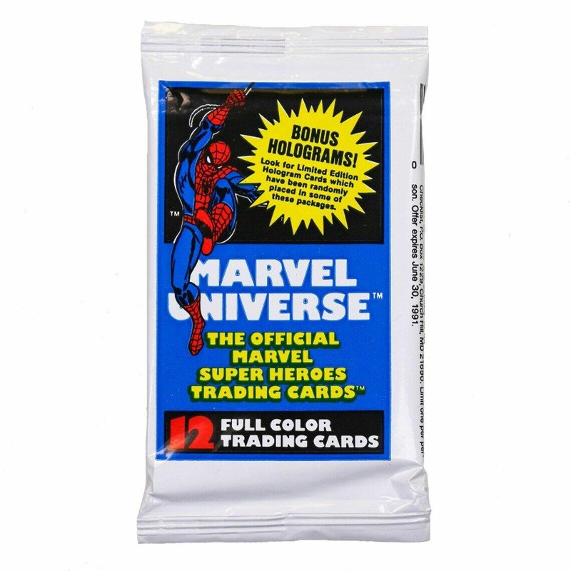 1990 Impel Marvel Universe Series 1 Trading Card Pack
