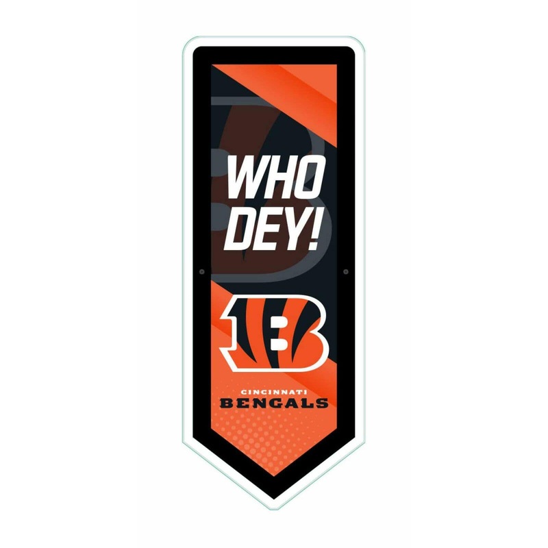 Cincinnati Bengals Ultra-Thin LED Pennant Banner (AS IS)