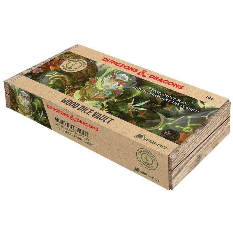 Dungeons & Dragons Wood Dice Vault