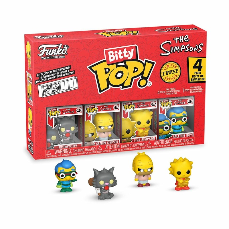 Funko POP! Bitty The Simpsons, 4-Pack, Series 4