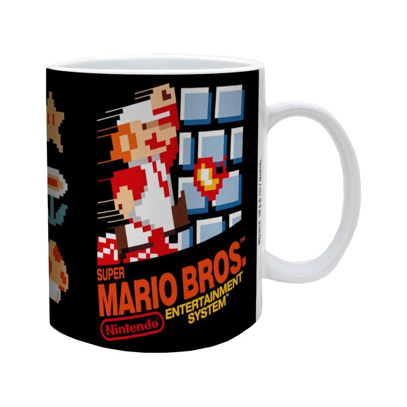 Super Mario NES Cover Coffee Mug, 11oz