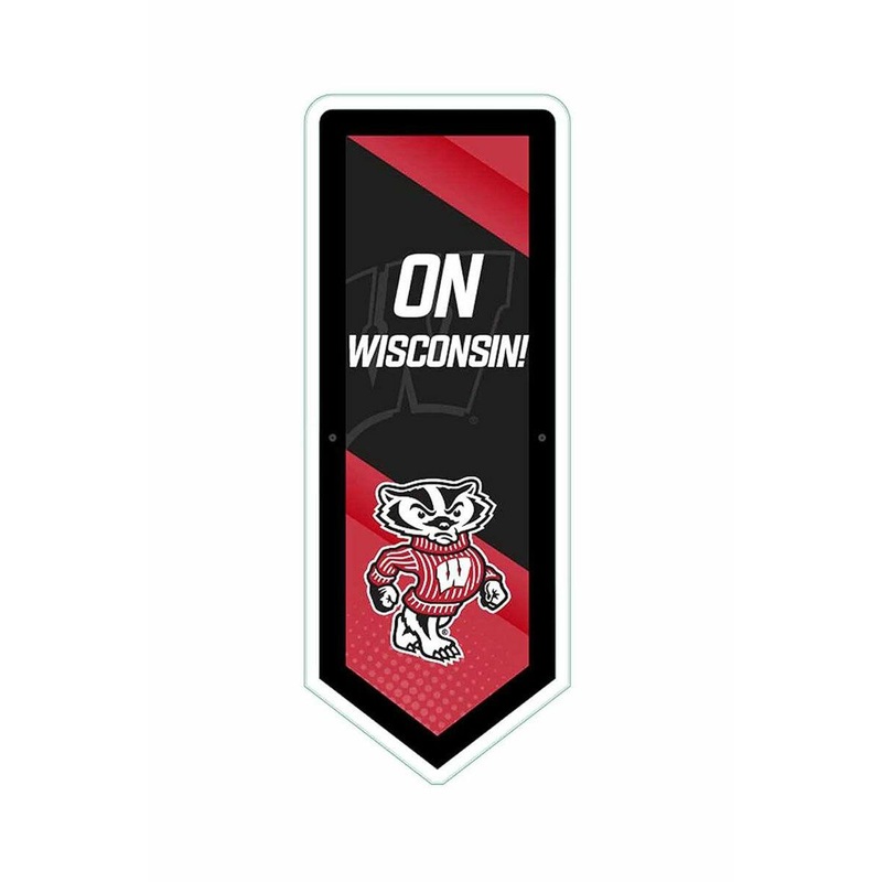 Wisconsin Badgers Ultra-Thin LED Pennant Banner