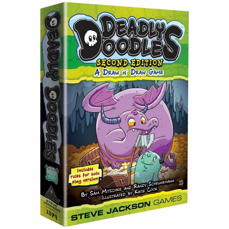 Deadly Doodles: A Draw 'n' Draw Game (Second Edition)