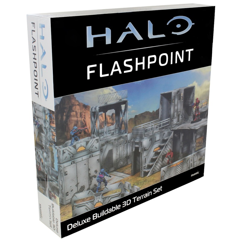 Halo: Flashpoint - Deluxe Buildable 3D Terrain Set