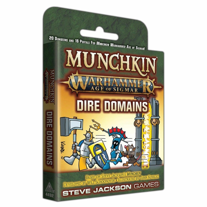 Munchkin Warhammer Age of Sigmar: Dire Domains Expansion