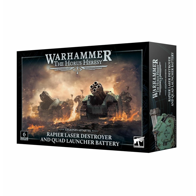 Warhammer: The Horus Heresy - Legiones Astartes: Rapier Laser Destroyer and Quad Launcher Battery
