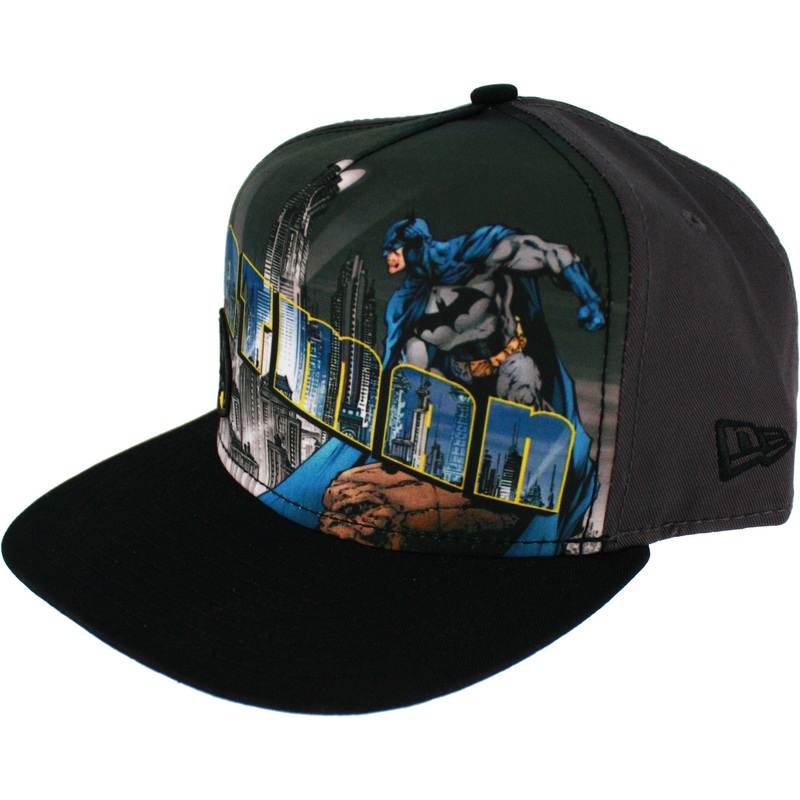 Batman Hero Post Snapback Cap