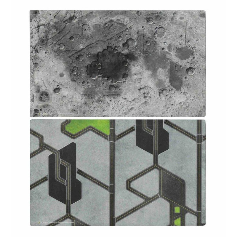 BattleTech BattleMat: Alpha Strike Lunar/Alpha Strike City