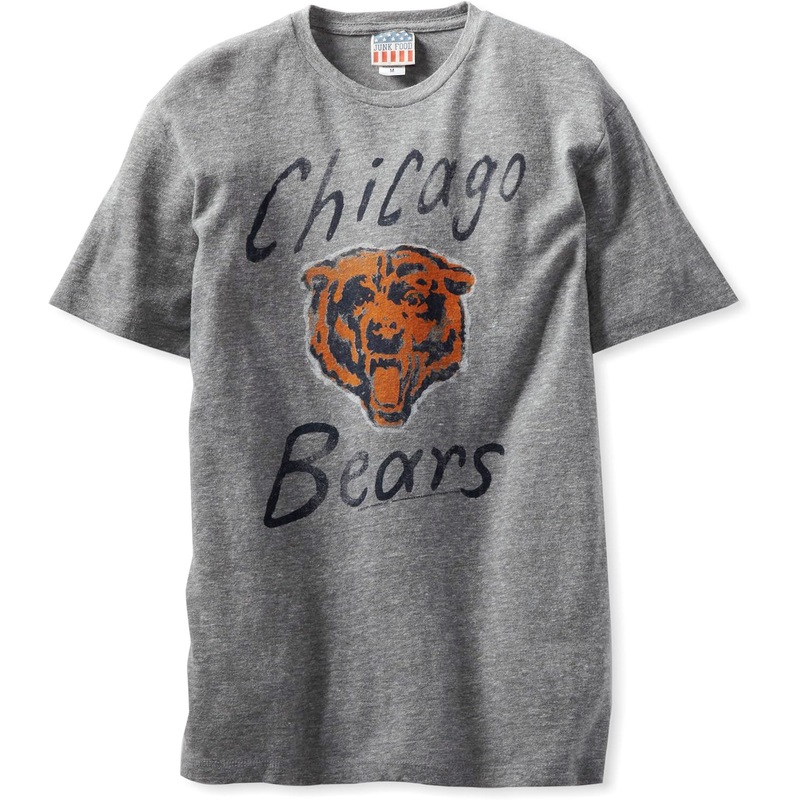 Chicago Bears Vintage Inspired Gameday Triblend Men's T-Shirt by Junk Food