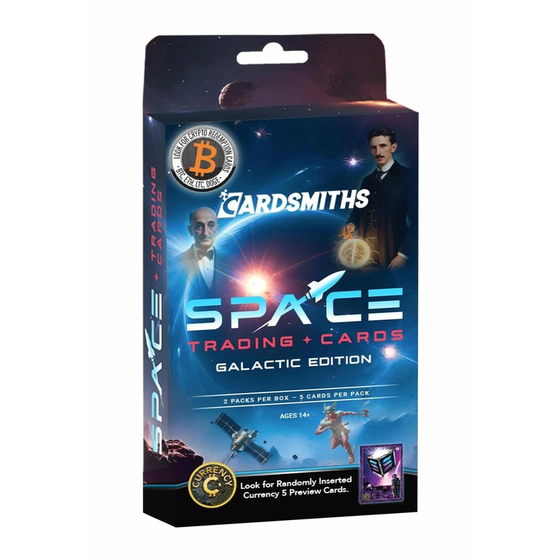 SPACE: Galactic Edition Trading Cards 2-Packs Collector Box