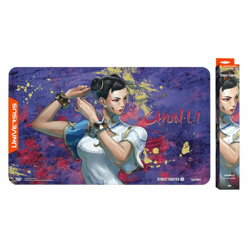 UniVersus: Street Fighter Chun-Li Playmat, 24" x 14"