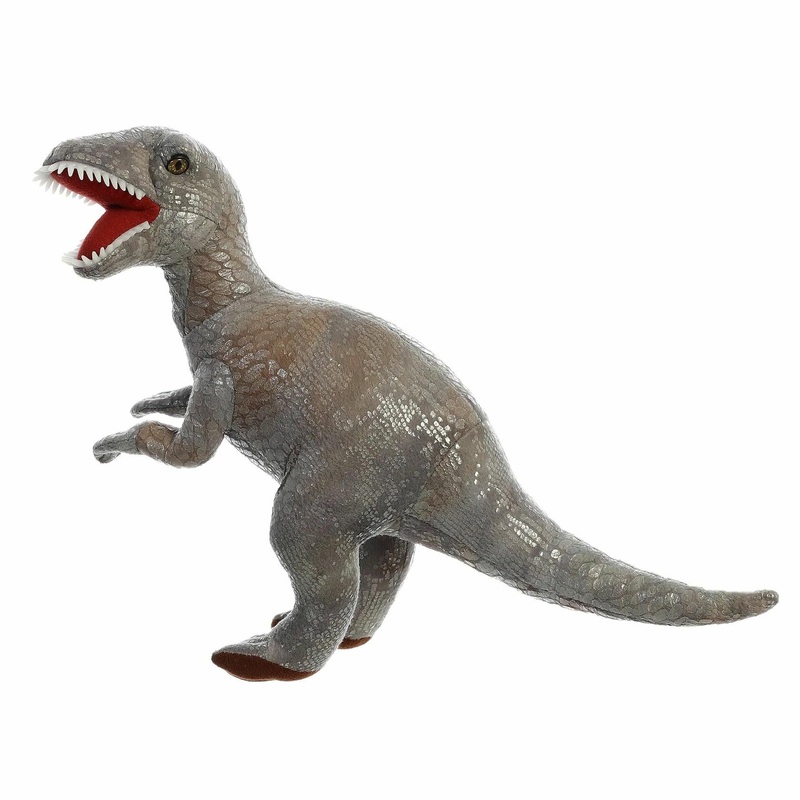 Velociraptor Dinosaur Plush Figure, 12"