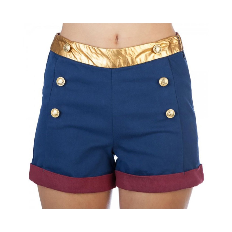 Wonder Woman High Waisted Shorts