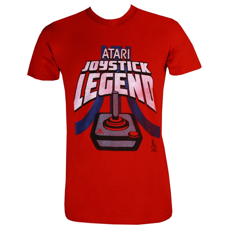 Atari Distressed Joystick Legend Slim Fit T-Shirt