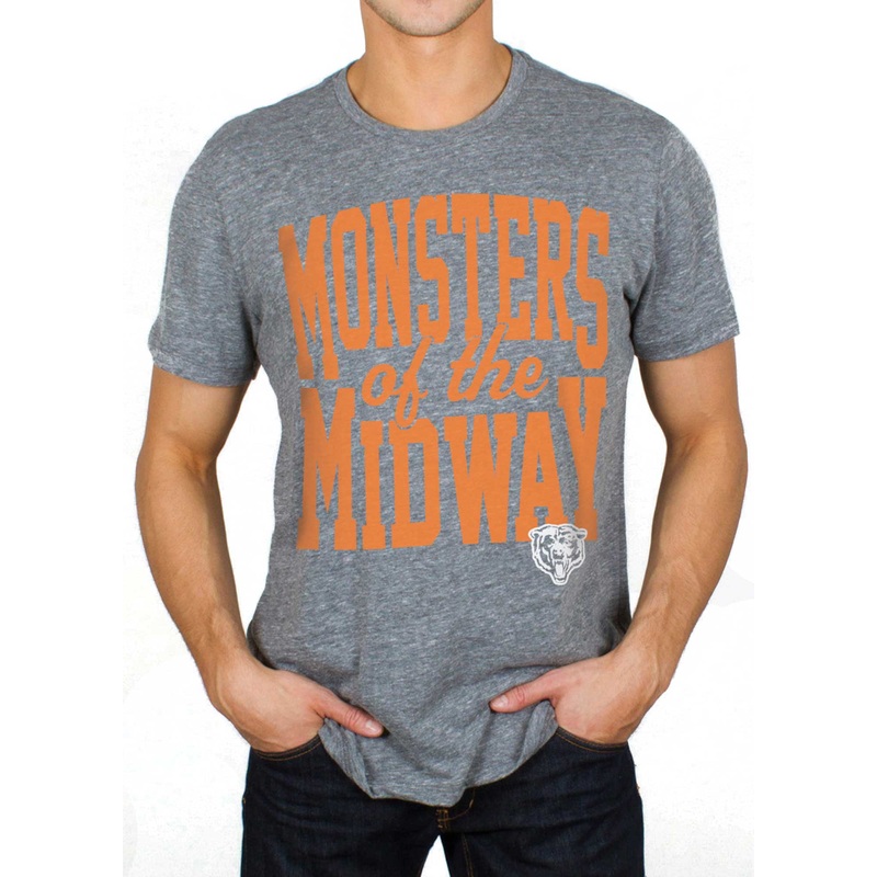 Chicago Bears Monsters of the Midway Men's Gray Shirt