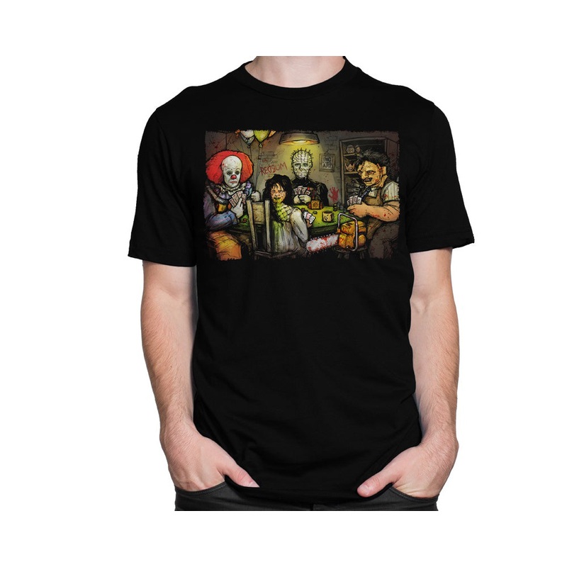 Final Table Men's Black T-Shirt
