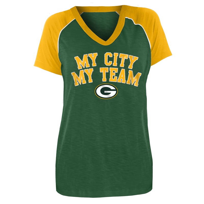 Green Bay Packers My City My Team Women's Tee