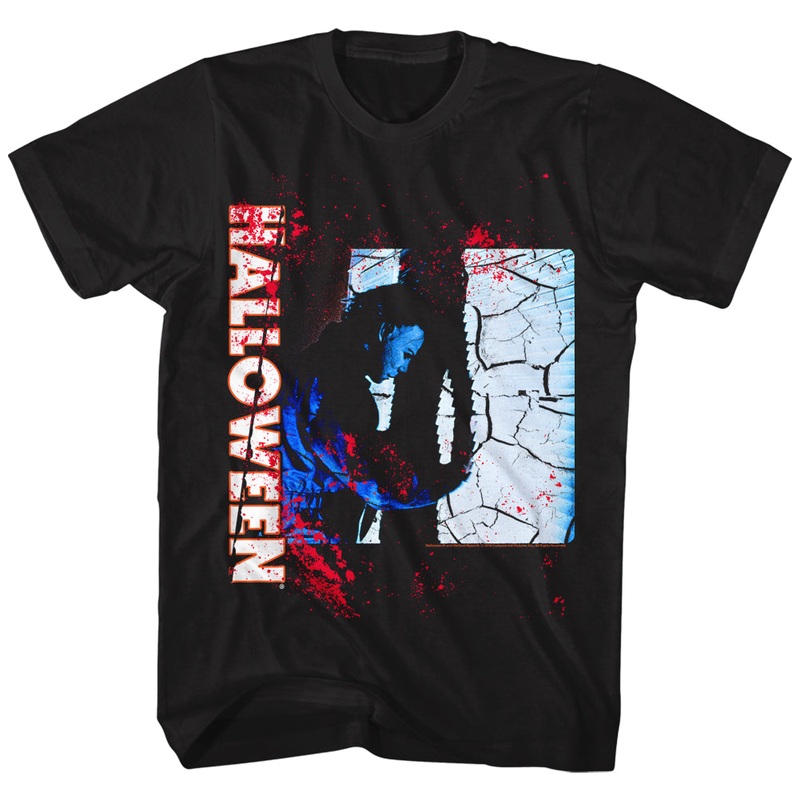 Halloween The Movie Closet Doors Men's Black Shirt