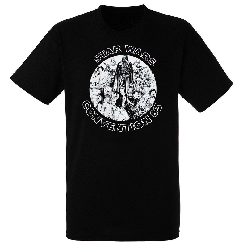 Star Wars Convention '83 Men's Black T-Shirt