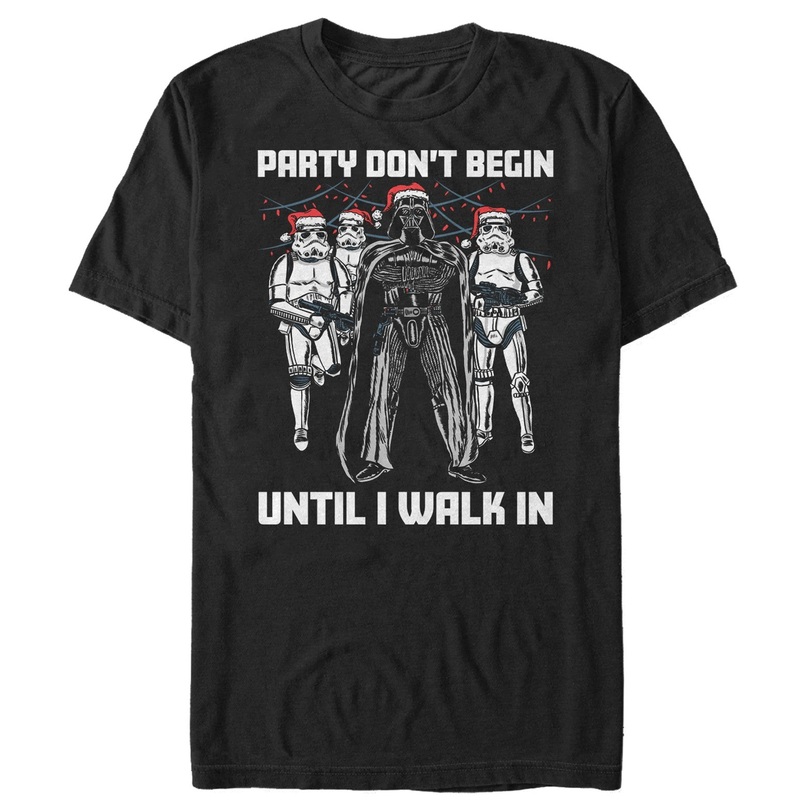 Star Wars Darth Vader Party Don't Begin Tee