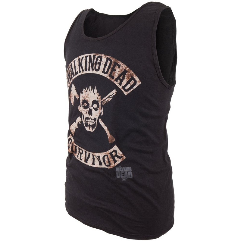 Walking Dead Survivor Rocker Men's Tank Top