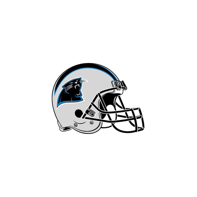 Carolina Panthers Team Logo Transfers Rub-On Stickers/Tattoos (3 Pack)