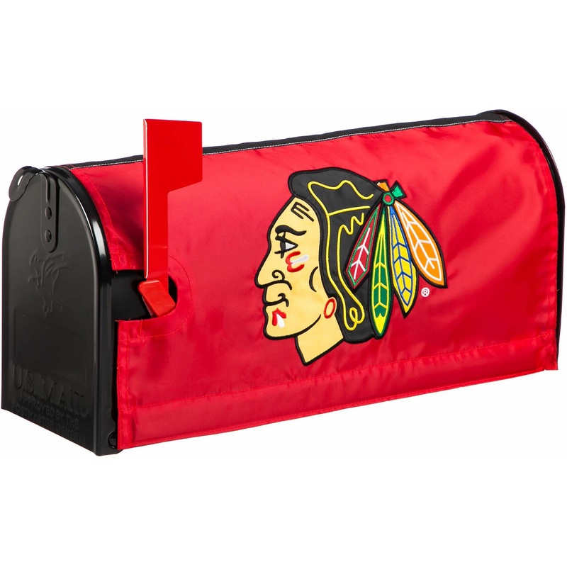 Chicago Blackhawks Mailbox Cover