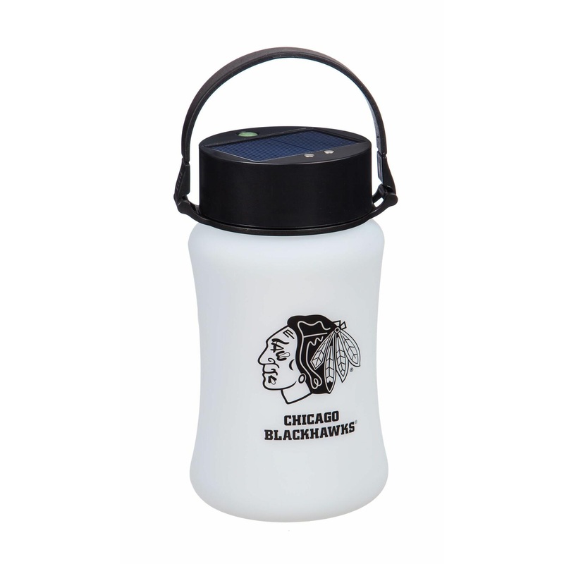 Chicago Blackhawks Silicone Solar Lantern