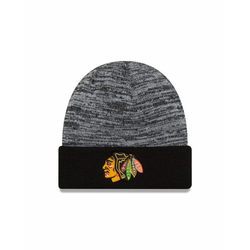 Chicago Blackhawks Team Rapid Cuffed Knit Hat