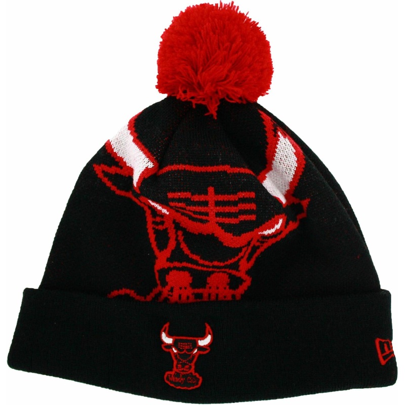Chicago Bulls Youth Woven Biggie Knit Beanie Hat