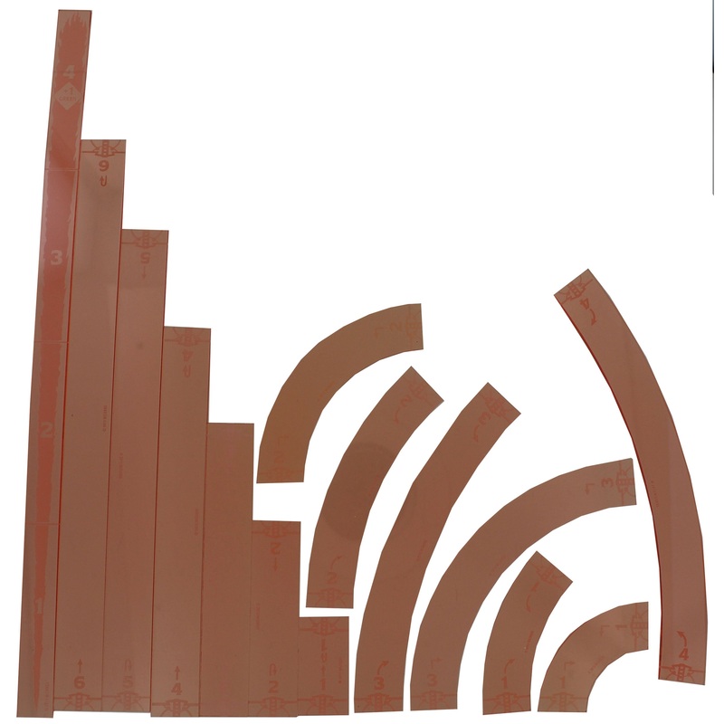 Dungeons & Dragons Attack Wing: Template Set - Red