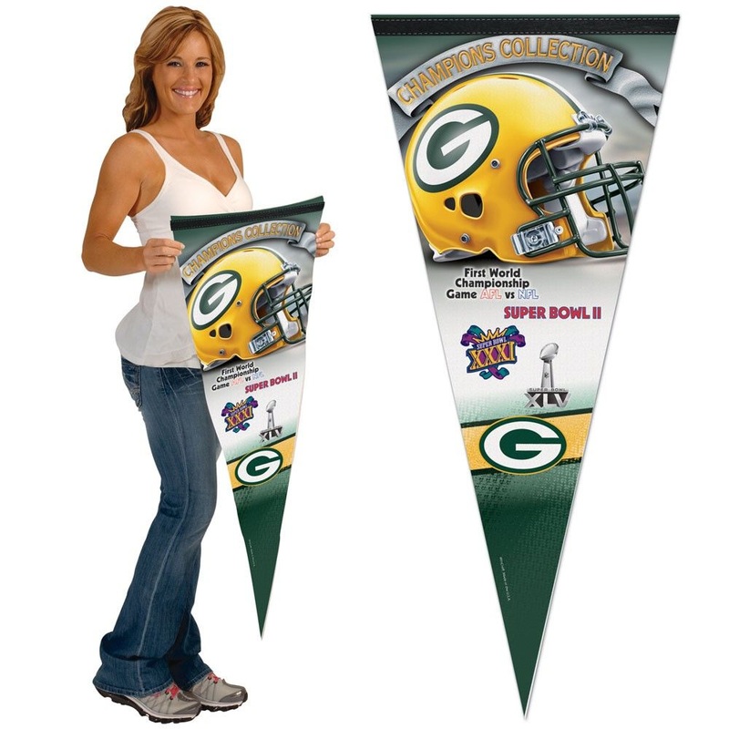 Green Bay Packers Superbowl II Premium 17 x 40" Pennant