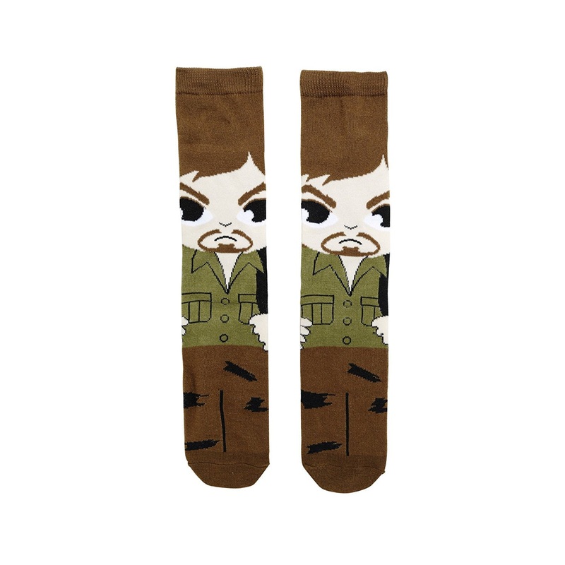 The Walking Dead Daryl Dixon Chibi Unisex Crew Socks, One Size