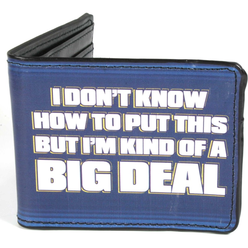 Anchorman I Don't Know How To Put This But I'm Kind of a Big Deal Wallet