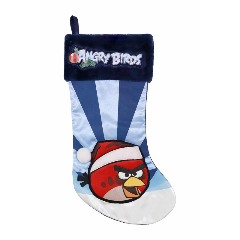 Angry Birds Red Bird Applique Stocking, 19"