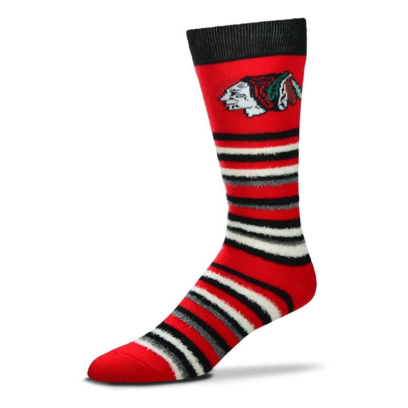 Chicago Blackhawks Muchas Rayas Women's Tall Sleep Socks
