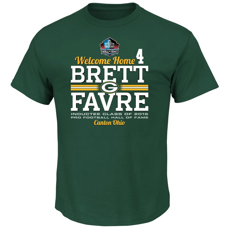 Green Bay Packers Brett Favre Welcome Home Shirt