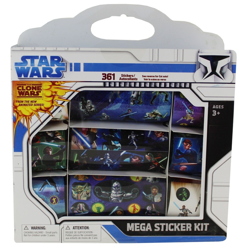 Star Wars 361 Count Mega Sticker Kit