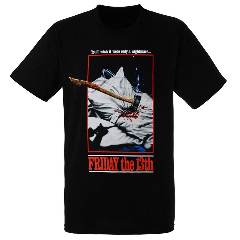 Friday the 13th Axe Cover Men's T-Shirt, Black