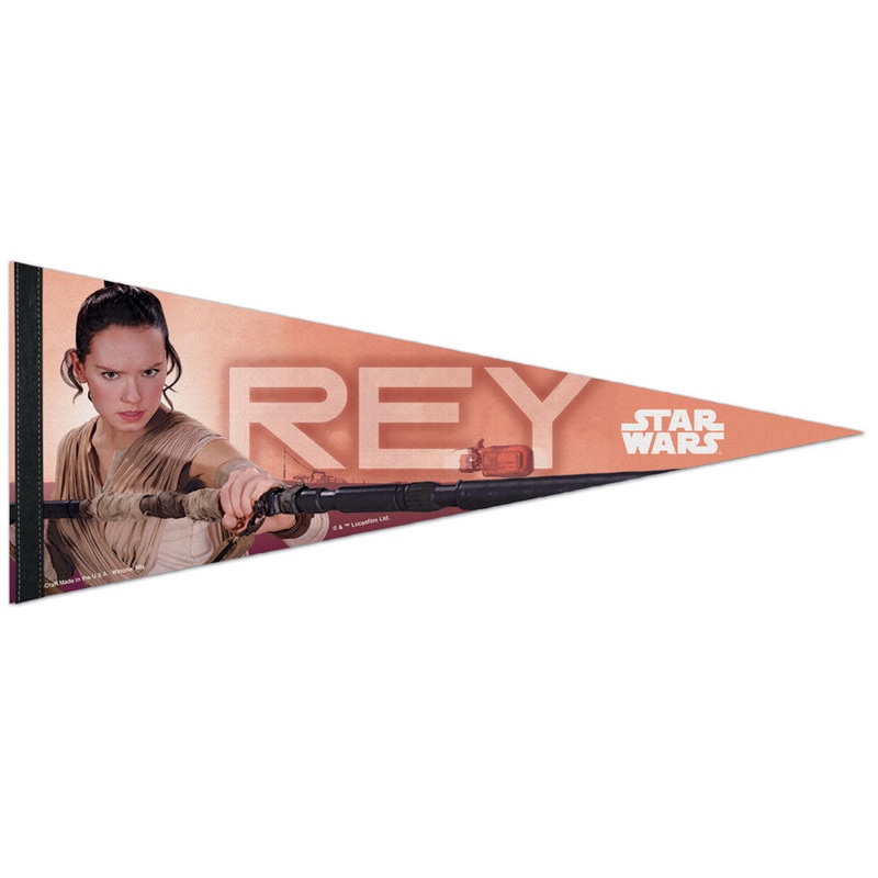Star Wars Rey 12" x 30" Premium Pennant