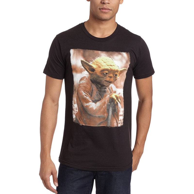 Star Wars Yoda Photo Slim Fit T-Shirt