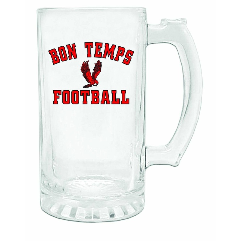 True Blood Bon Temps Football Glass Stein