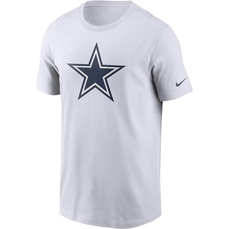 Dallas Cowboys White Star Men's Cotton Tee