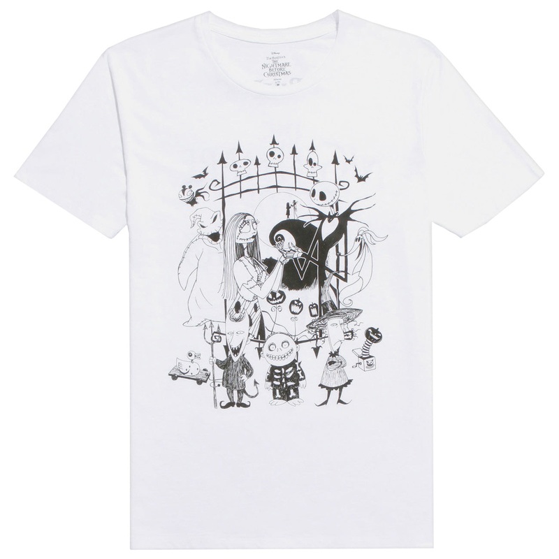 Nightmare Before Christmas Group Rocker Tee